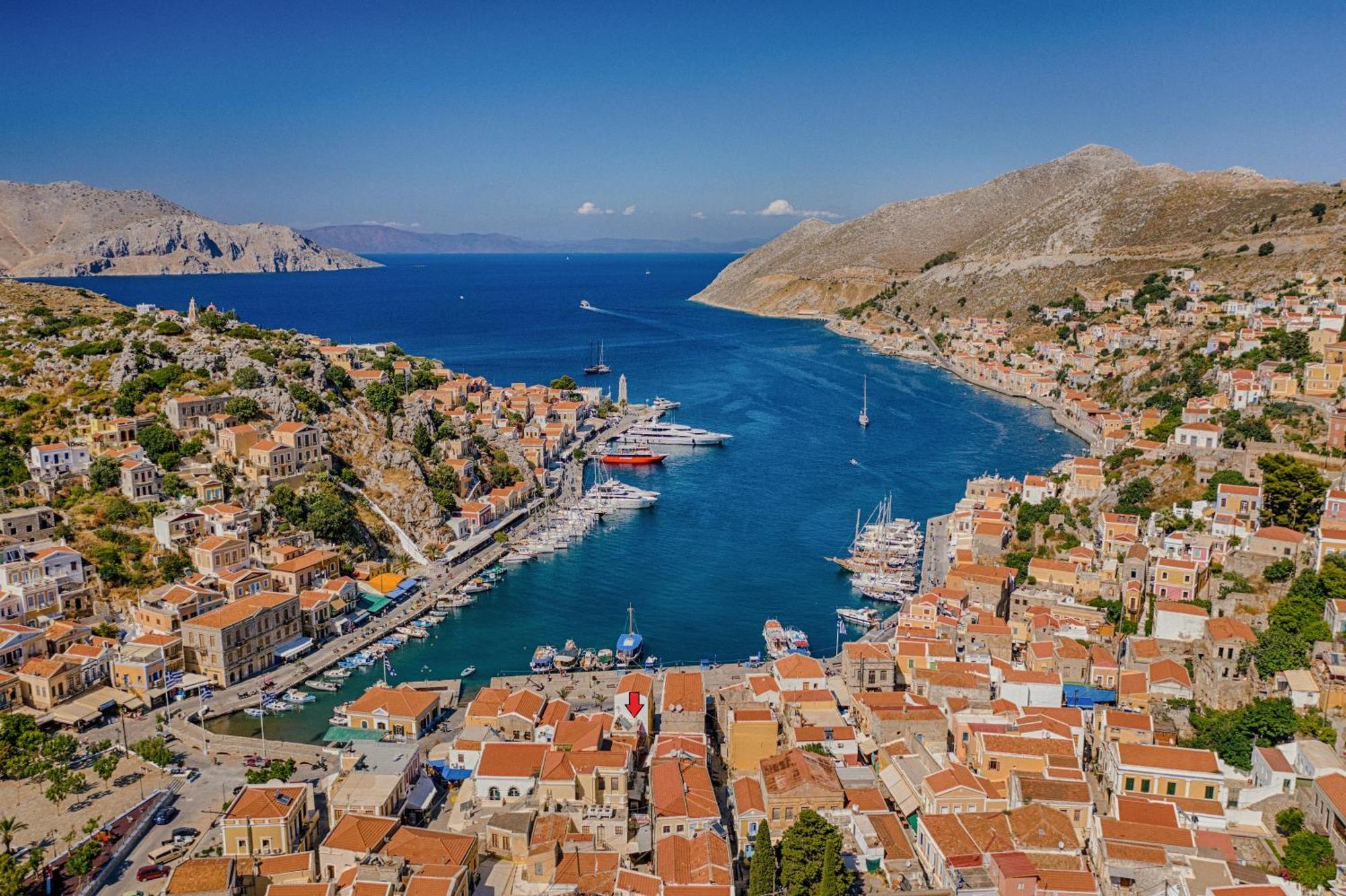 Kokkimidis Apartment Symi Exterior foto